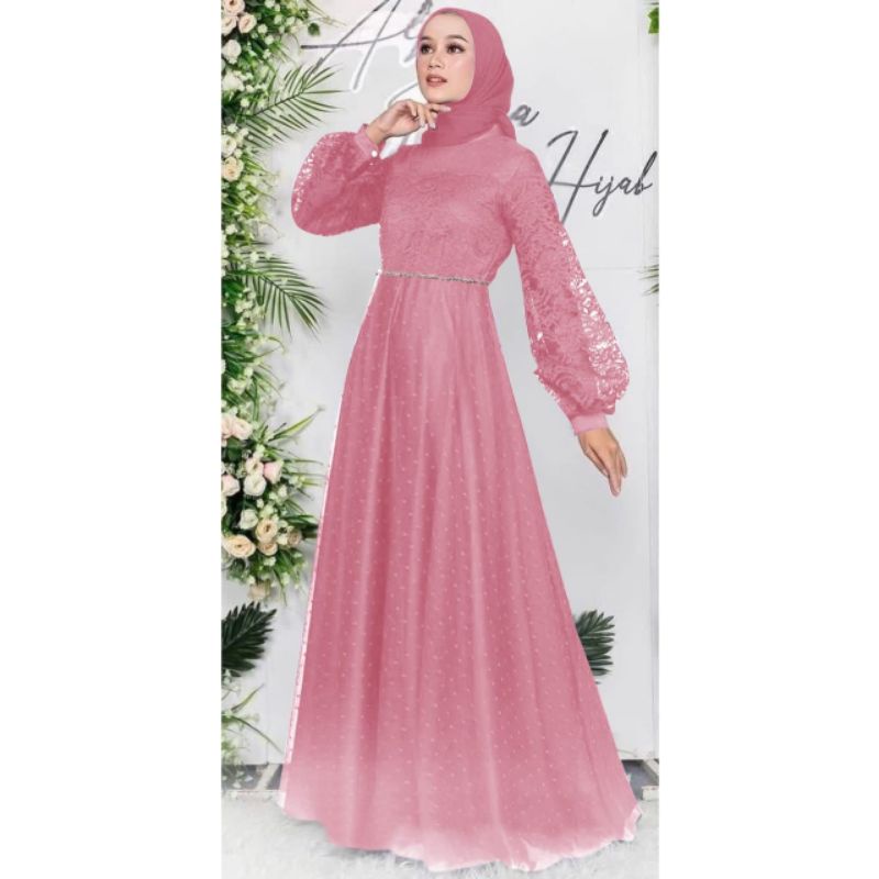 Gamis KIMBERLY Terbaru / Gamis lebaran Terbaru 2022 / gamis lebaran 2022 Cantik Murah Modis lamaran
