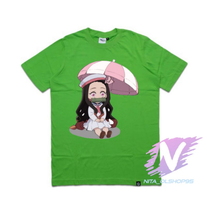 nezuko chibi kaos anak nezuko kamado kimetsu yaiba