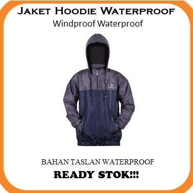 jaket hoodie waterproof