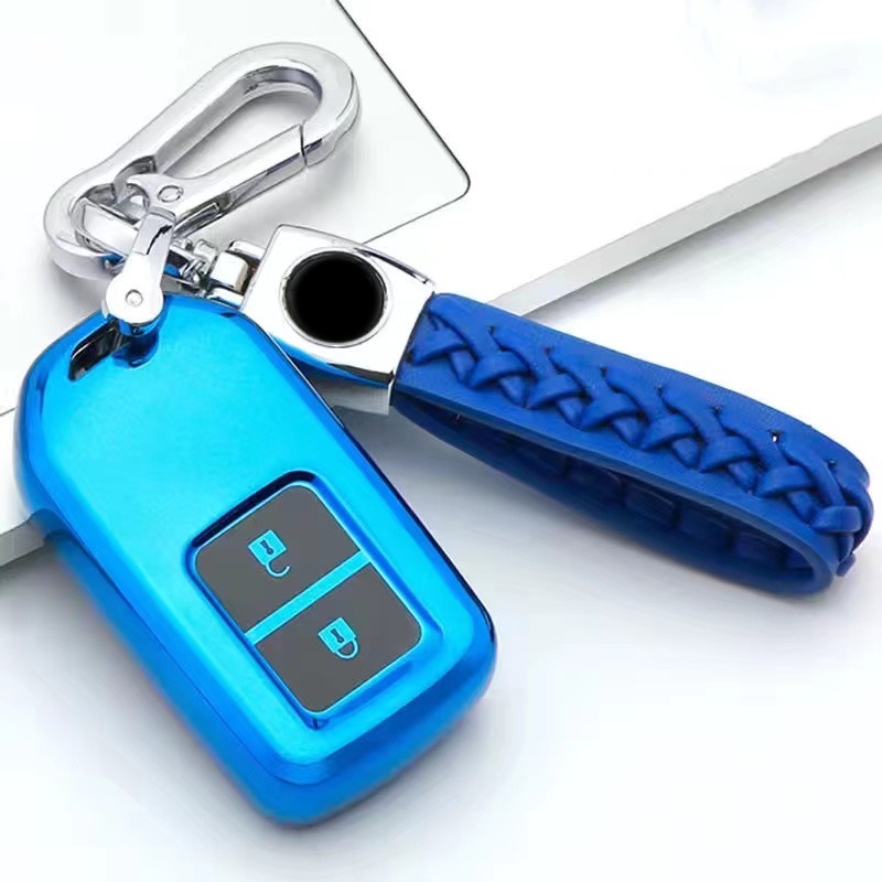 Casing Kunci Mobil Keyless Bahan Silikon Untuk Honda Hrv / Brv / Jazz / Crv 2014-2021