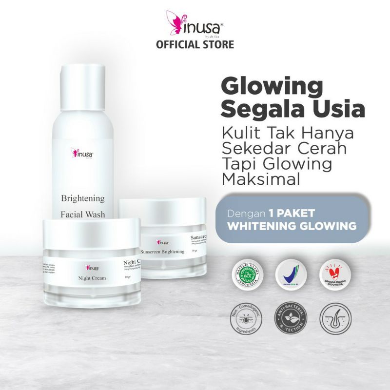 paket brightening inusa skincare