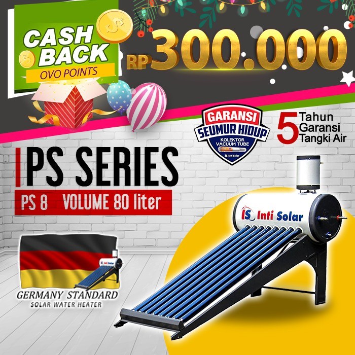 Jual Inti Solar Water Heater Pemanas Air Matahari Liter Ps Shopee Indonesia