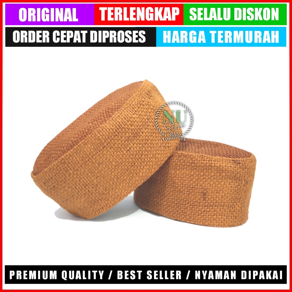 Peci Goni Klasik BEST SELLER  / Peci Goni Polos PREMIUM Coklat / Peci Goni Original / Peci Goni NU /