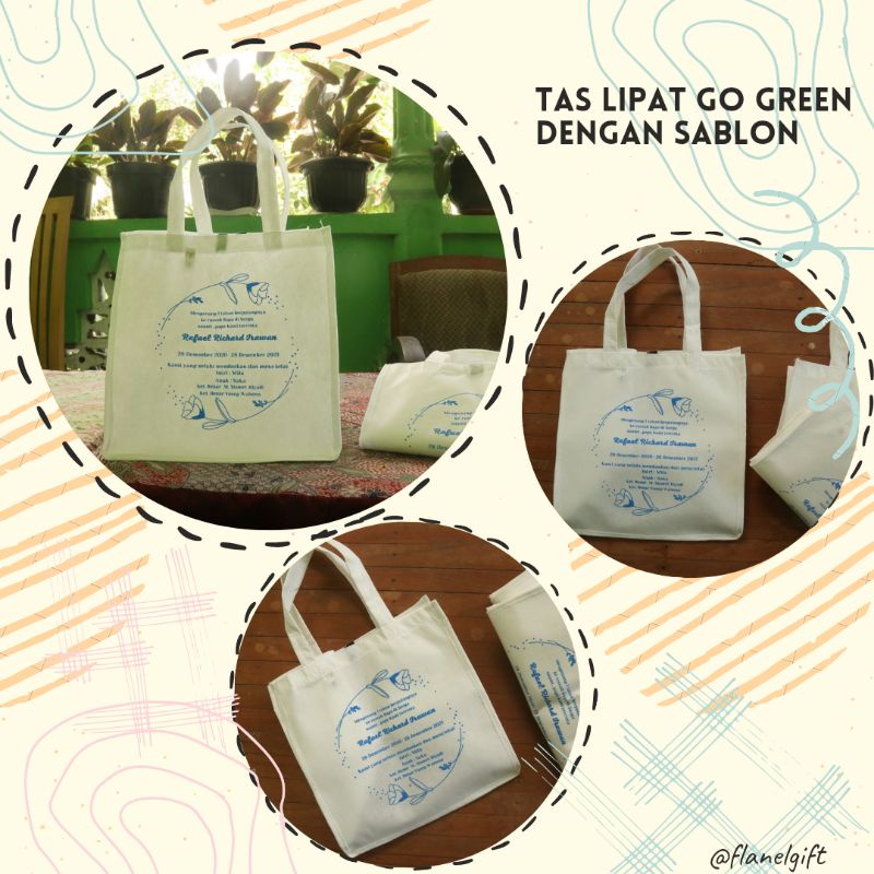

Pre Order Tas Hajatan Ultah Wedding Sablon Ukuran 22
