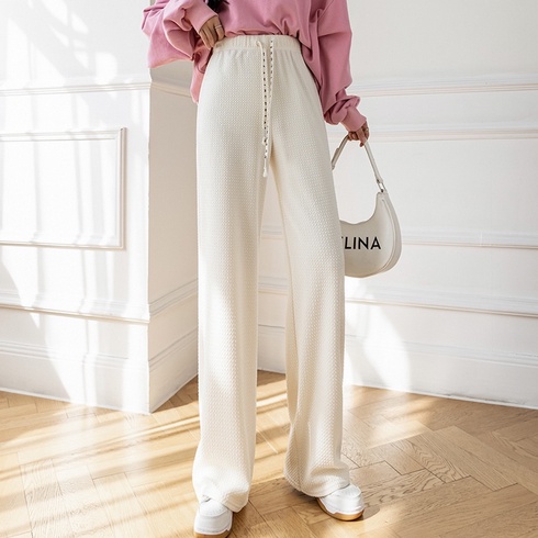 Korean Long Pants High Waist Celana Panjang Wanita 2588 | Celana Kulot HOPYLOVY