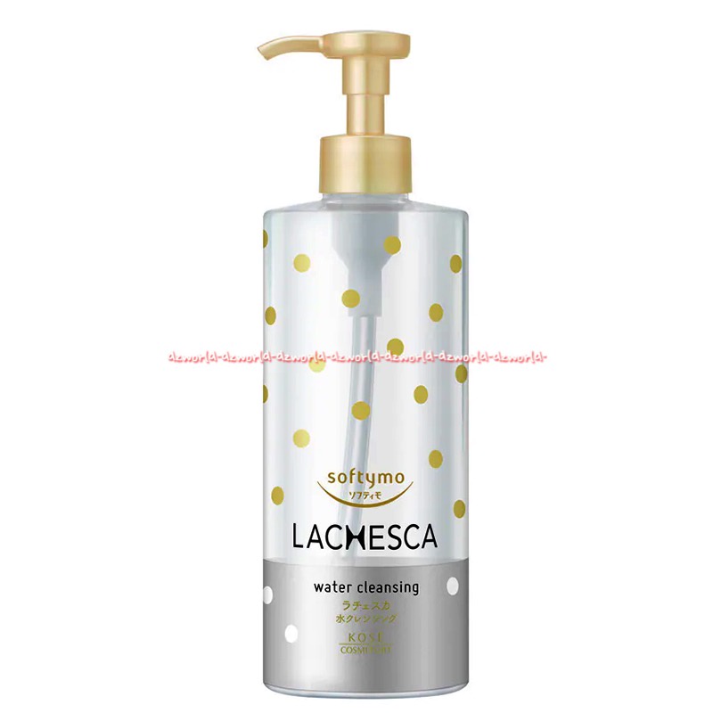 Kose Cosmeport Softymo Lachesca 180ml Oil Cleansing Eye Makeup Remover Water Cleansing Pembersih Muka