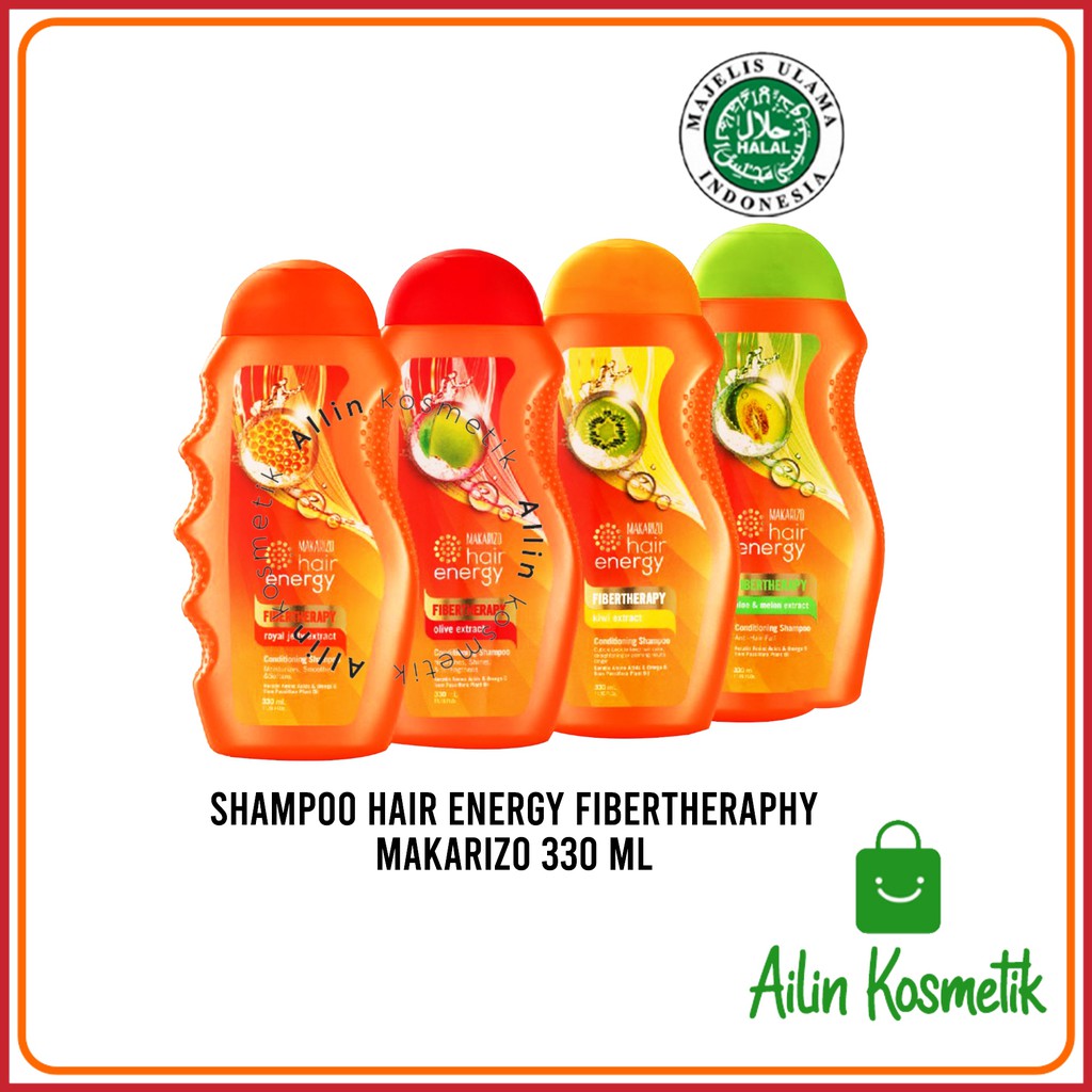 SHAMPOO HAIR ENERGY FIBERTHERAPY MAKARIZO 170ML 330ML by AILIN