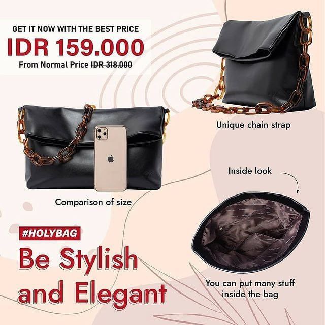 TAS JIMS HONEY HOLY BAG BY JIMS HONEY / TAS JIMSHONEY ORI TERBARU 2022 PROMO / TAS JIM HONEY TERBARU