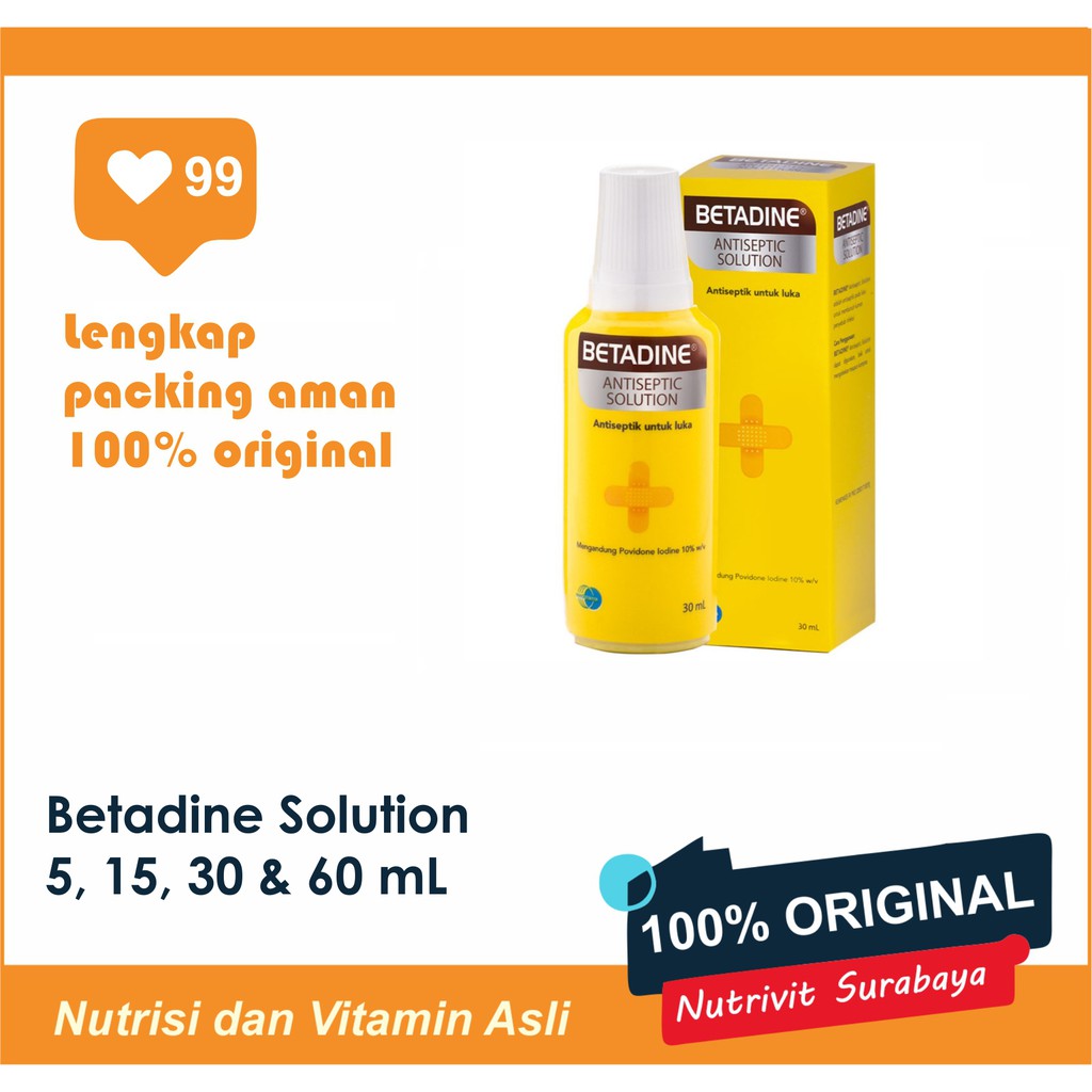 BETADINE SOLUTION ANTISEPTIC