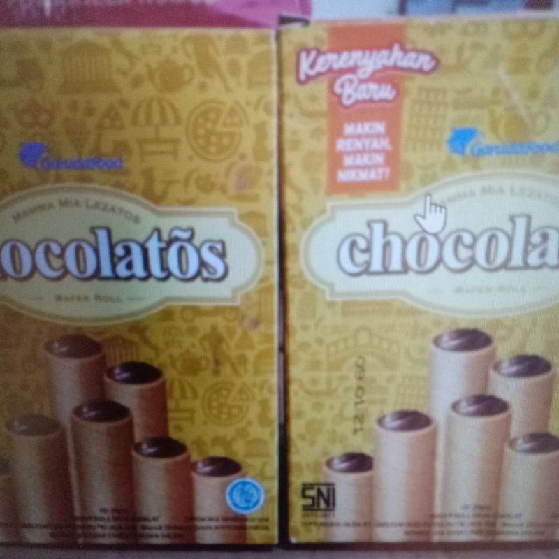 

chocolatos wafer roll
