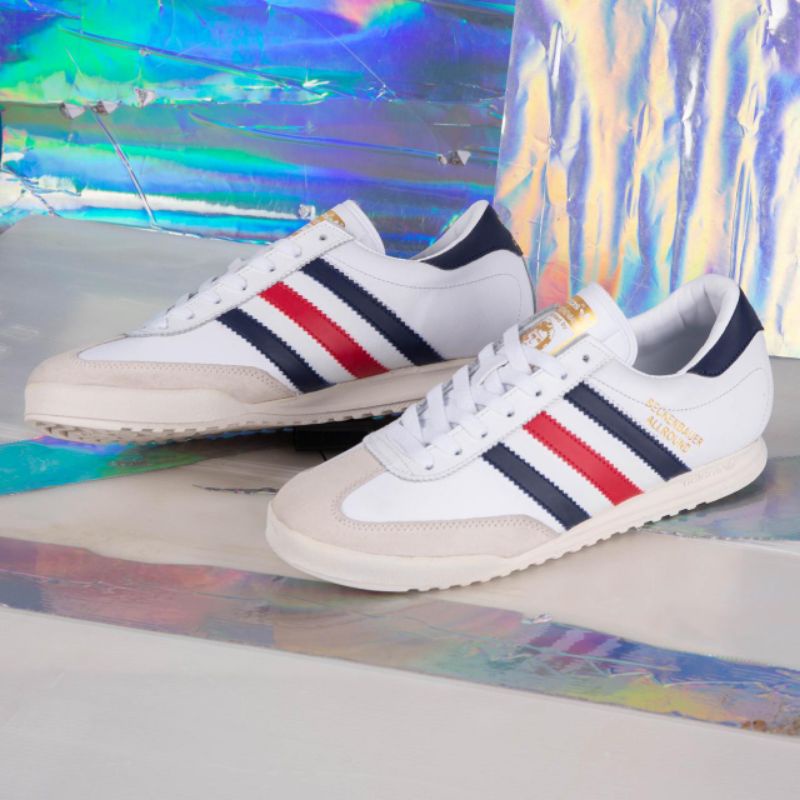 ADIDAS BECKENBAUER  WHITE FRANCE ORIGINAL 100% - SEPATU ADIDAS ORIGINAL 100% - ADIDAS ORIGINAL 100% 