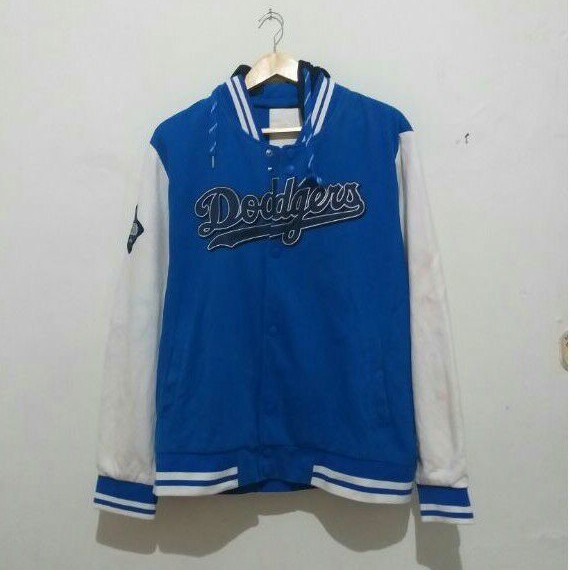 jacket baseball varsity MLB DODGERS fit L original second vintage