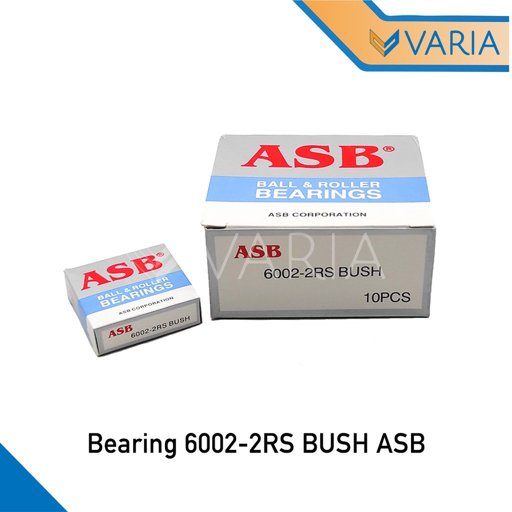 Bearing / Laher 6002 2RS 10 MM + Bush Bushing CVT Pully Beat Vario ASB