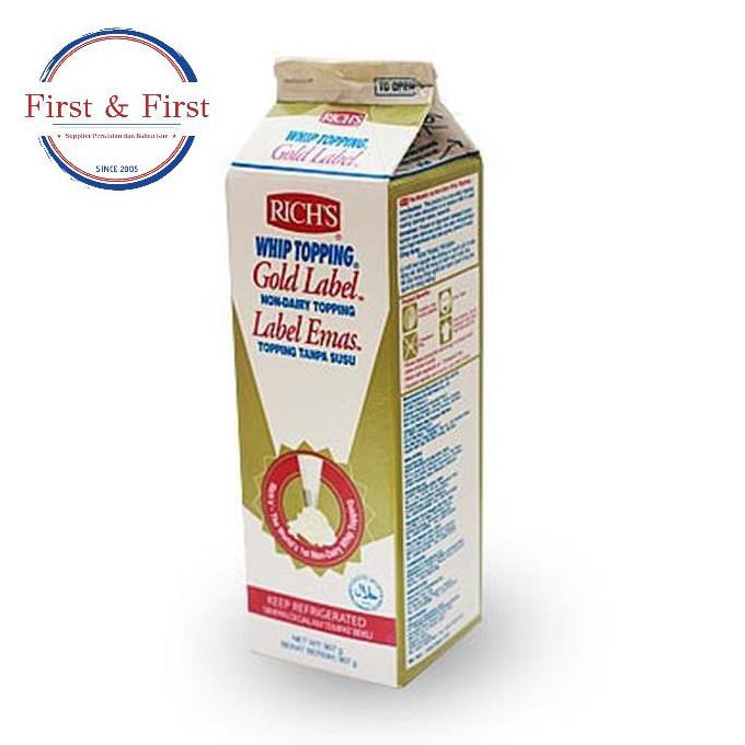 

A47D0 Rich Gold Label Whipping Cream 907 Gram