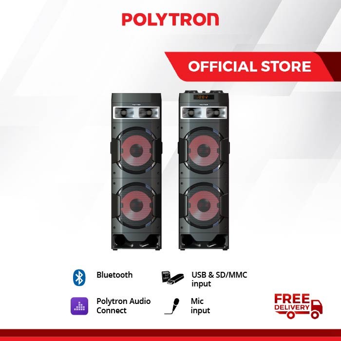 POLYTRON Active Speaker PAS 10D22 /-FM