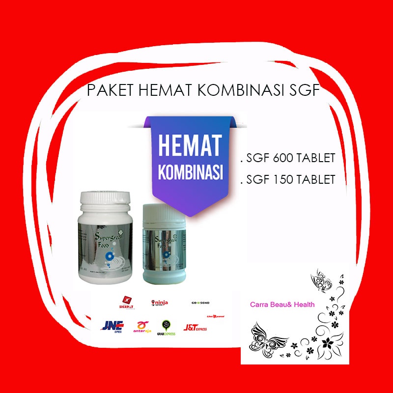 Paket Hemat Kombinasi Super Green Food ( 150 Tablet & 600 Tablet )