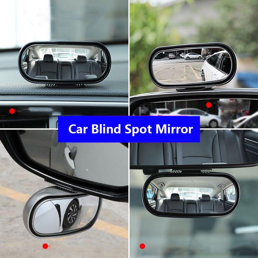 Suyo Kaca Cermin Spot Blind Mobil Convex Mirror Spion Tempel Di Kaca HD Sudut Lebar 360 Derajat