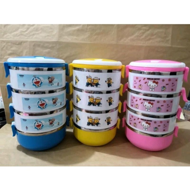 RANTANG KARAKTER 3 SUSUN / LINCH BOX KARAKTER