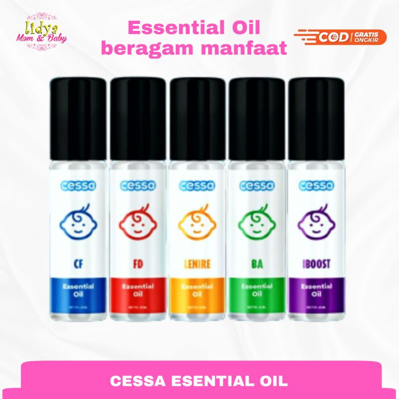 Cessa Essential Oil For Baby Minyak Esensial Untuk Menurunkan Demam Meredakan Batuk Tubuh Bayi 0-2 Tahun By Lidyamomnbaby