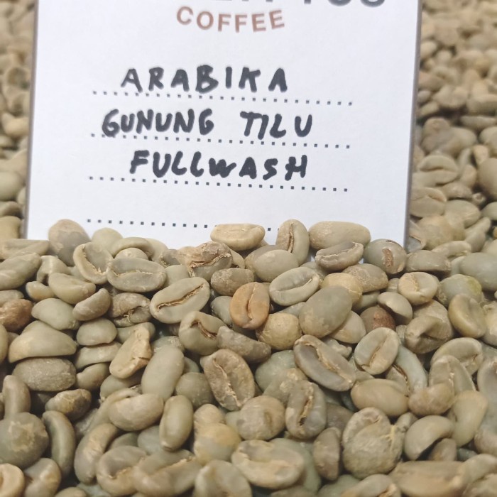 

kopi-biji- biji kopi/green bean arabika gunung tilu pangalengan, wash process -biji-kopi.