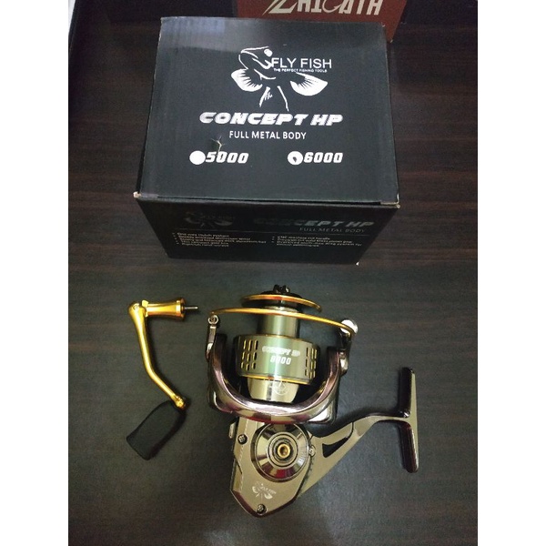 Reel Ply fish Concept 6000 full metal body & power handle