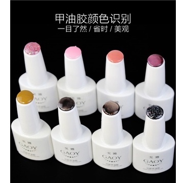 【 COD 】30/48/120Pcs Free Lem Papan Display Warna Kutek Gel Bahan Kaca Untuk Nail Art