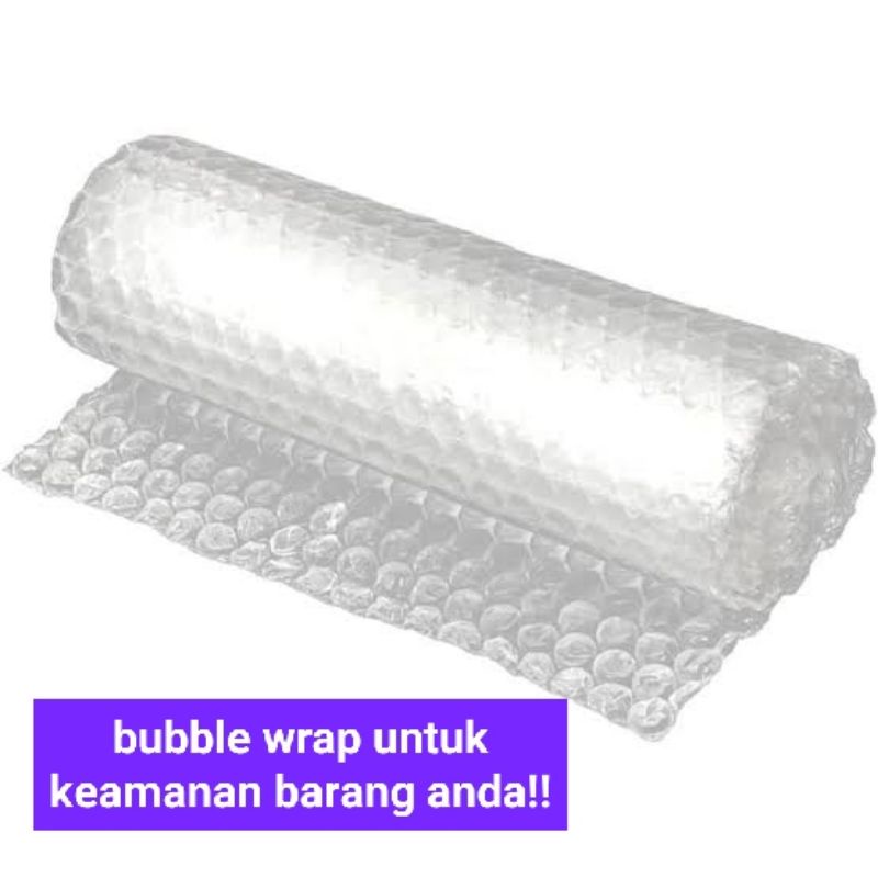 

Tambahan bubble wrap