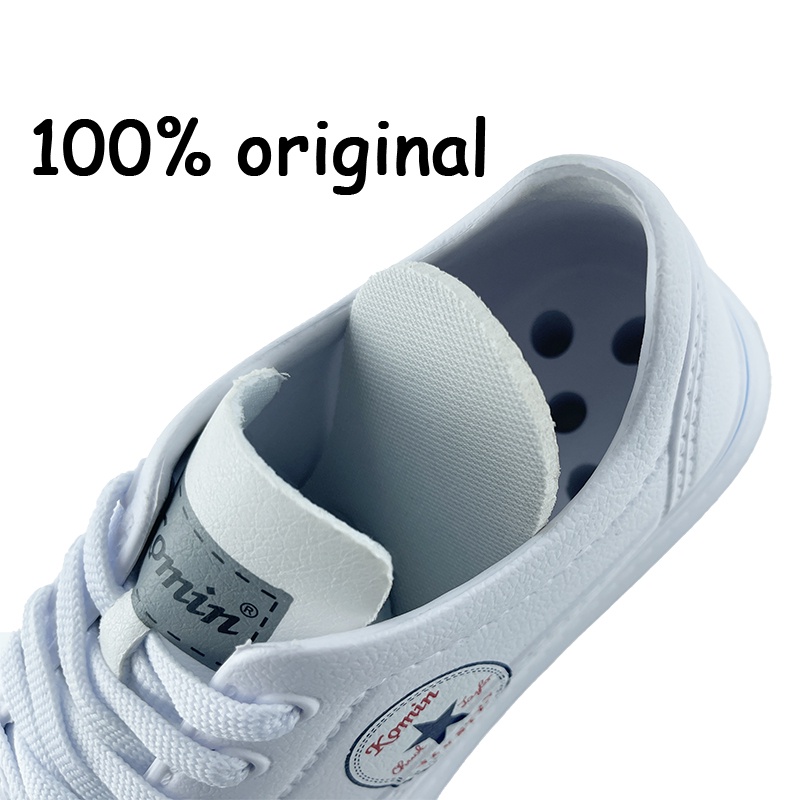 Komin sepatu sneakers wanita sepatu putih fashion sepatu murah original 076 cewek import-6