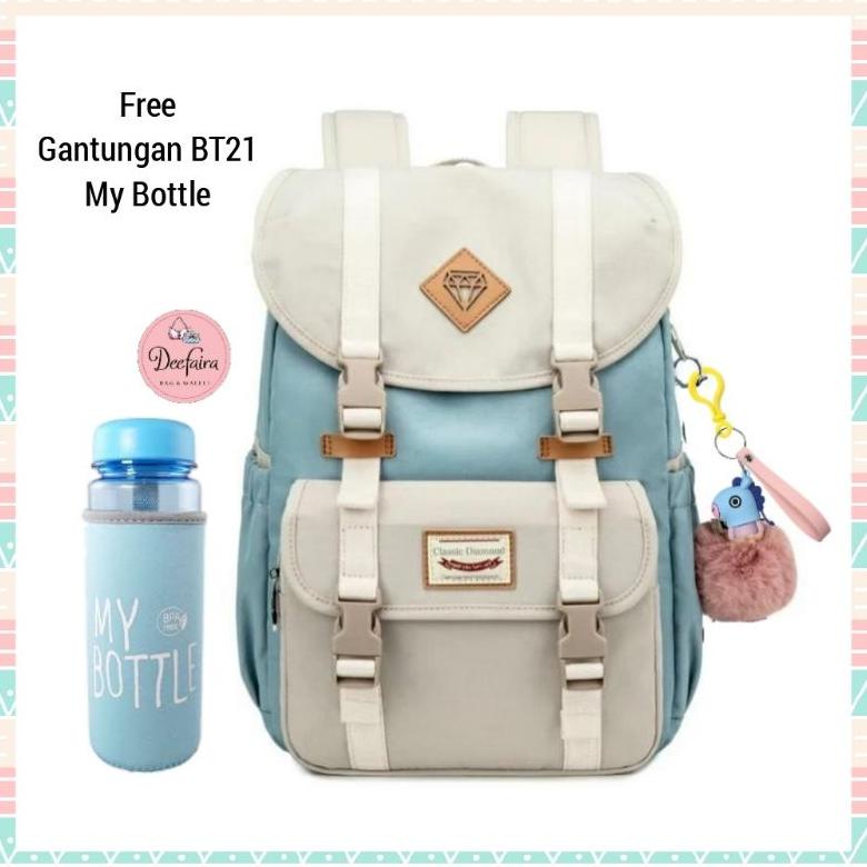 Tas Ransel Wanita Tas Sekolah Remaja Sd Smp Sma