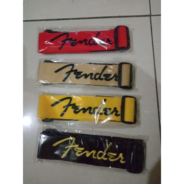 Strap Gitar / Sabuk Gitar Merk Bordir