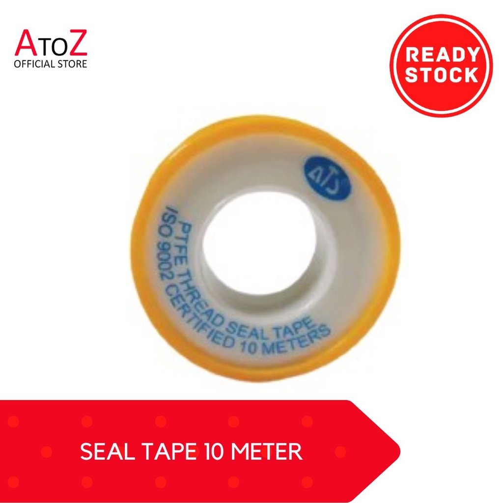 

Seal tape merk Ats - seal tape Viper siltep selotip isolatip solatip - SEAL TAPE 10 METER