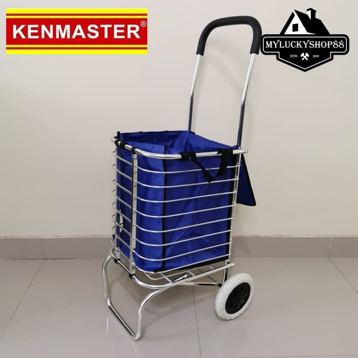 Kenmaster Kent KT-3002 Trolley Cart Aluminium Bag - Trolly Keranjang - Troli