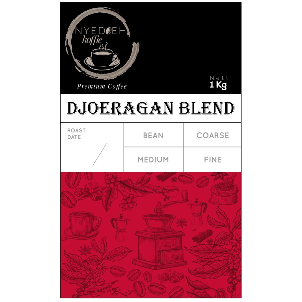 

KOPI ARABIKA ROBUSTA DJOERAGAN BLEND 1 KG KILO