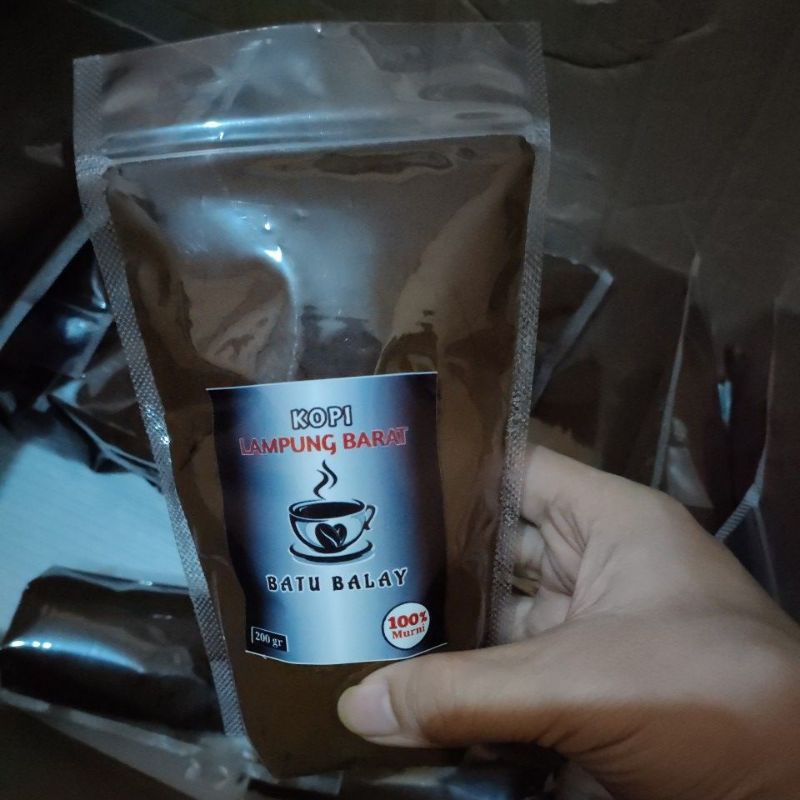 

kopi bubuk murni lampung barat