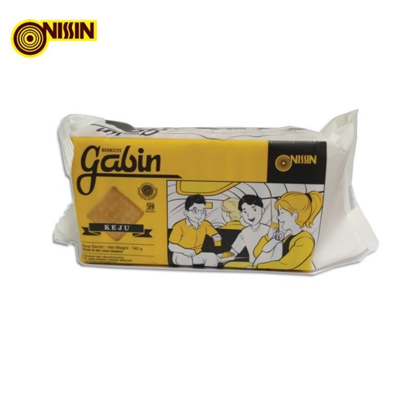 Nissin Gabin Biscuit Original Keju Susu /  Biskuit Nissin Gabin