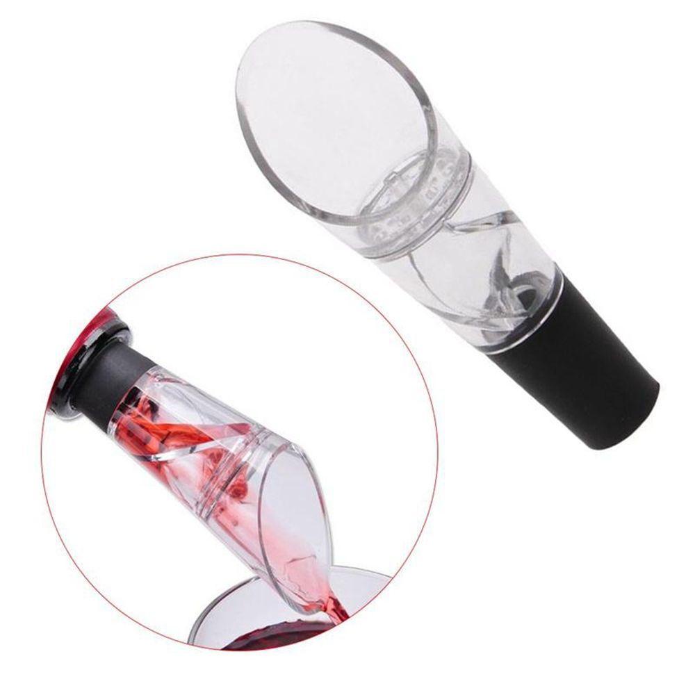 [Elegan] Quick Decanter 2pcs Botol Anggur Merah Aerating Spout Top Stopper