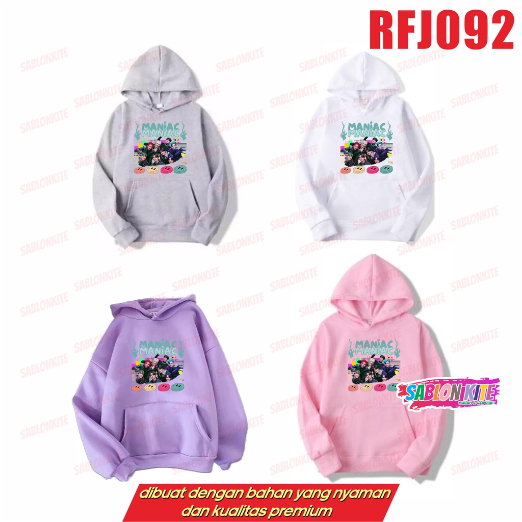 MURAH!!! SWEATER HOODIE STRAYKIDS MANIAC RFJ092 UNISEX