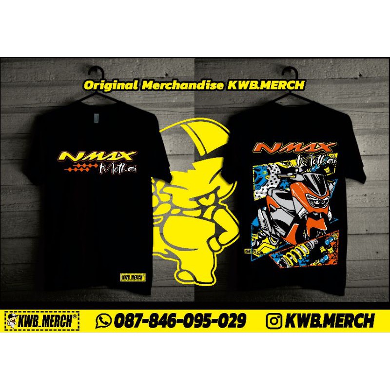 Baju nmax mothai tshirt nmax mothai ukuran M L XL XXL