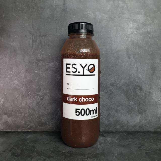 

ES.YO Dark Choco 500ml (bisa untuk 3 porsi)