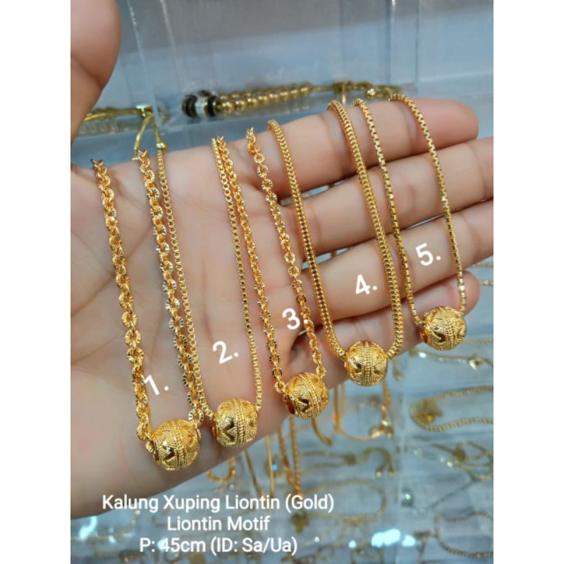 kalung bola xuping 04
