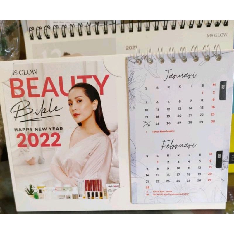 

kalender duduk ms glow