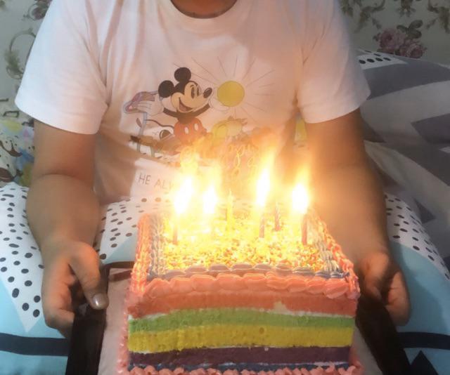 Lilin Ulang Tahun / Lilin Panjang Stabilo Aneka Warna