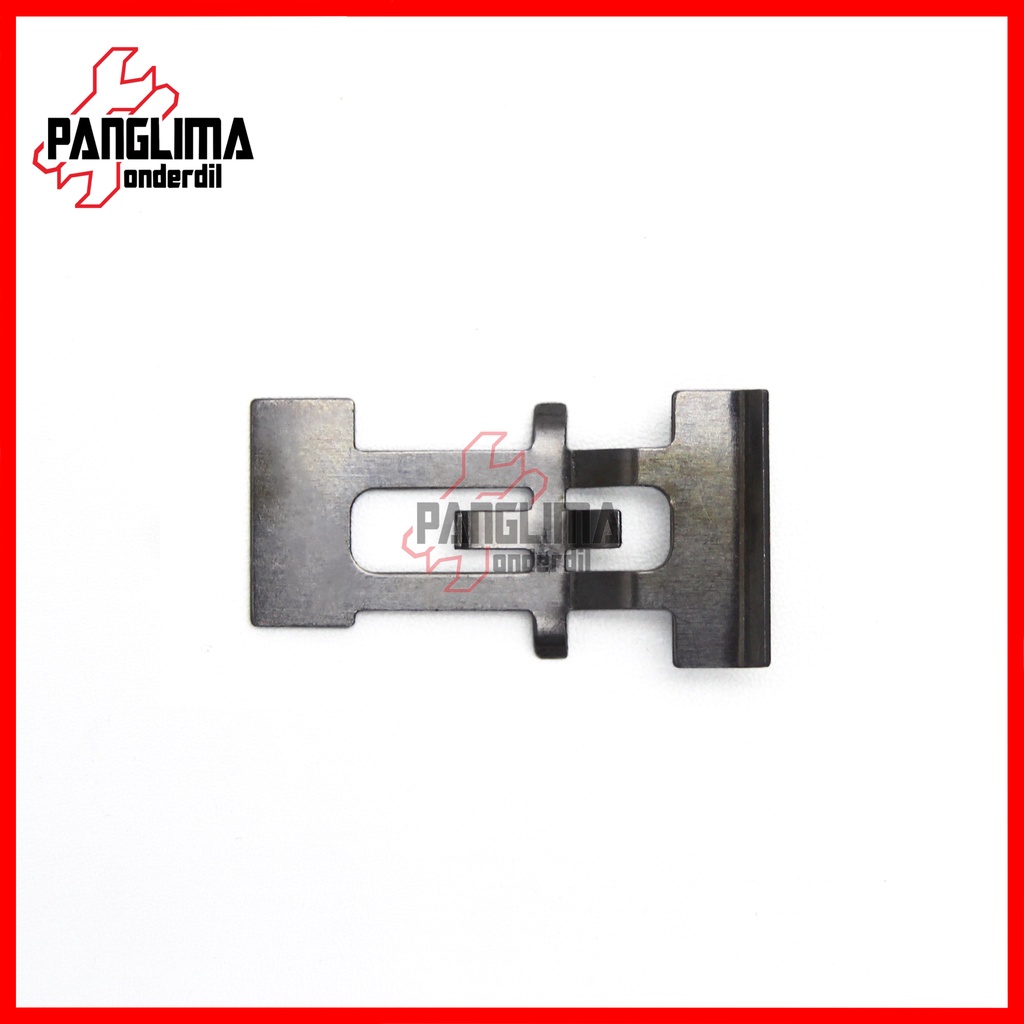 Plat Tahanan Kampas Rem Depan Beat FI-Pop-eSP &amp; Scoopy F1-K16-K93 &amp; Spacy &amp; Vario Techno 110-125-150 LED-Old Karbu-FI Penahan Dispad-Per-Spring Pad Cakram