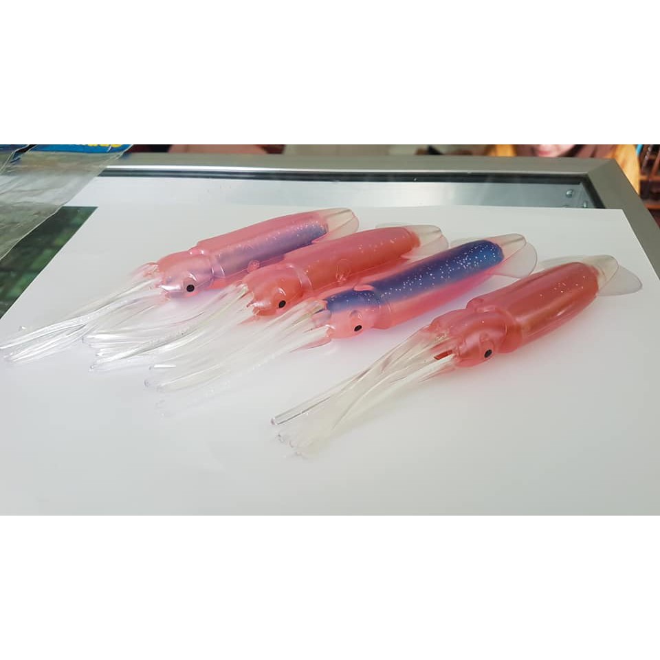 Umpan Pancing Softlure Cumi 18cm / Umpan Pancing Luminous