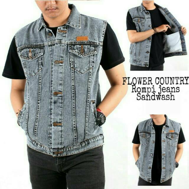  ROMPI  JEANS  SANDWASH Shopee Indonesia