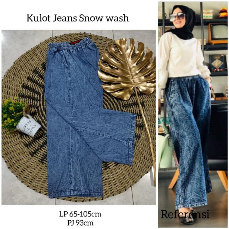 Kulot Jeans Jevanni Standar//KULOT JEANS JUMBO NS