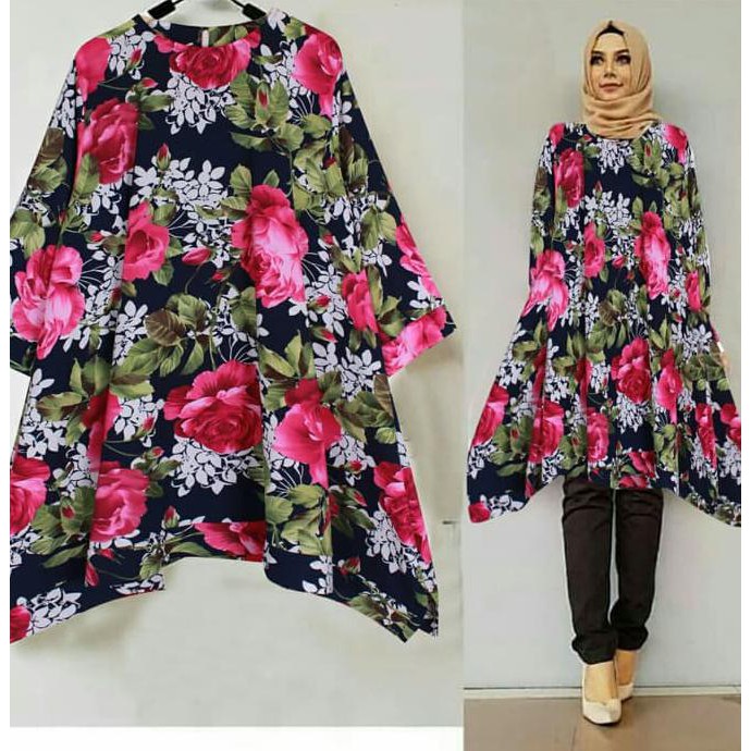 HANYA DI TOKO KAMI BAJU ATASAN MUSLIM TUNIK JUMBO VA WAKAWAKA TUNIQ TAVA LEXOIR BARANG BAGUS