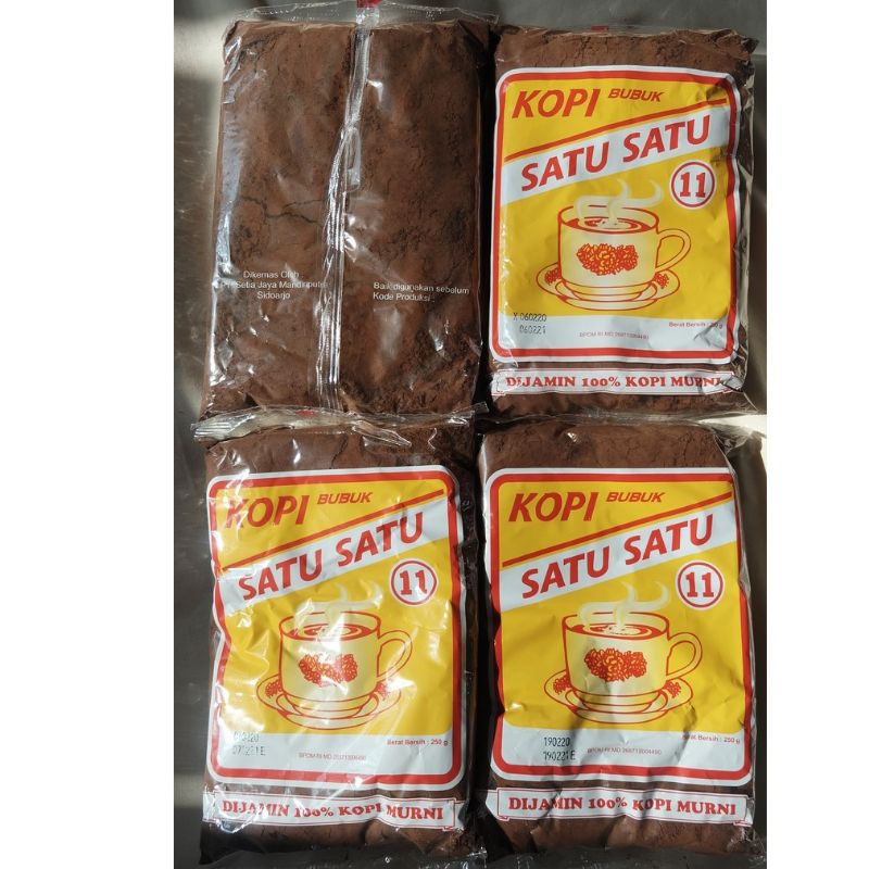 

KOPI BUBUK/ KOPI GILING SATU-SATU 250GRAM/ KOPI BUBUK SATU SATU