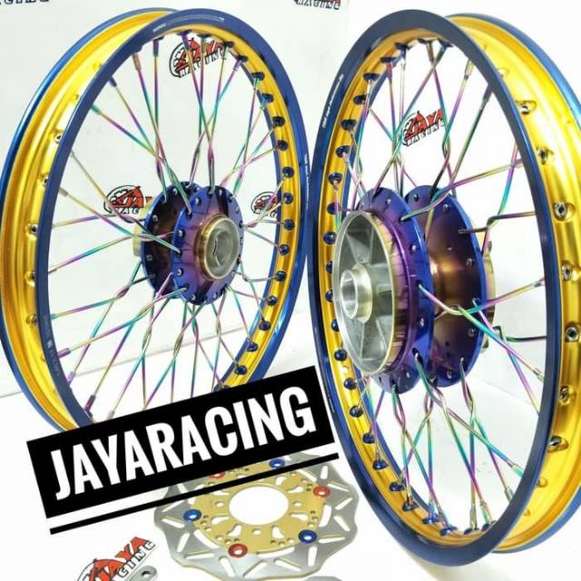 Velg TDR ring 17 Tromol pelangi Rx king Jupiter mx Stel plintir