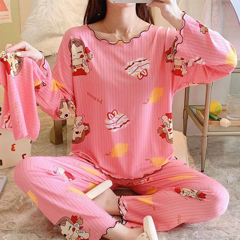 Baju Tidur Import Wanita Murah Piyama Import Wanita Motif Terbaru Jumbo LD120-150